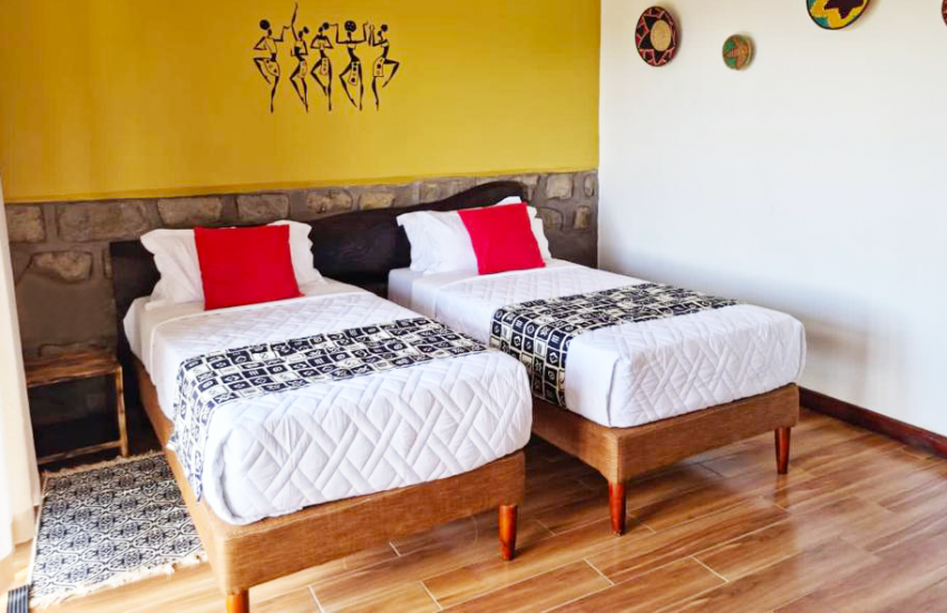 Double bed